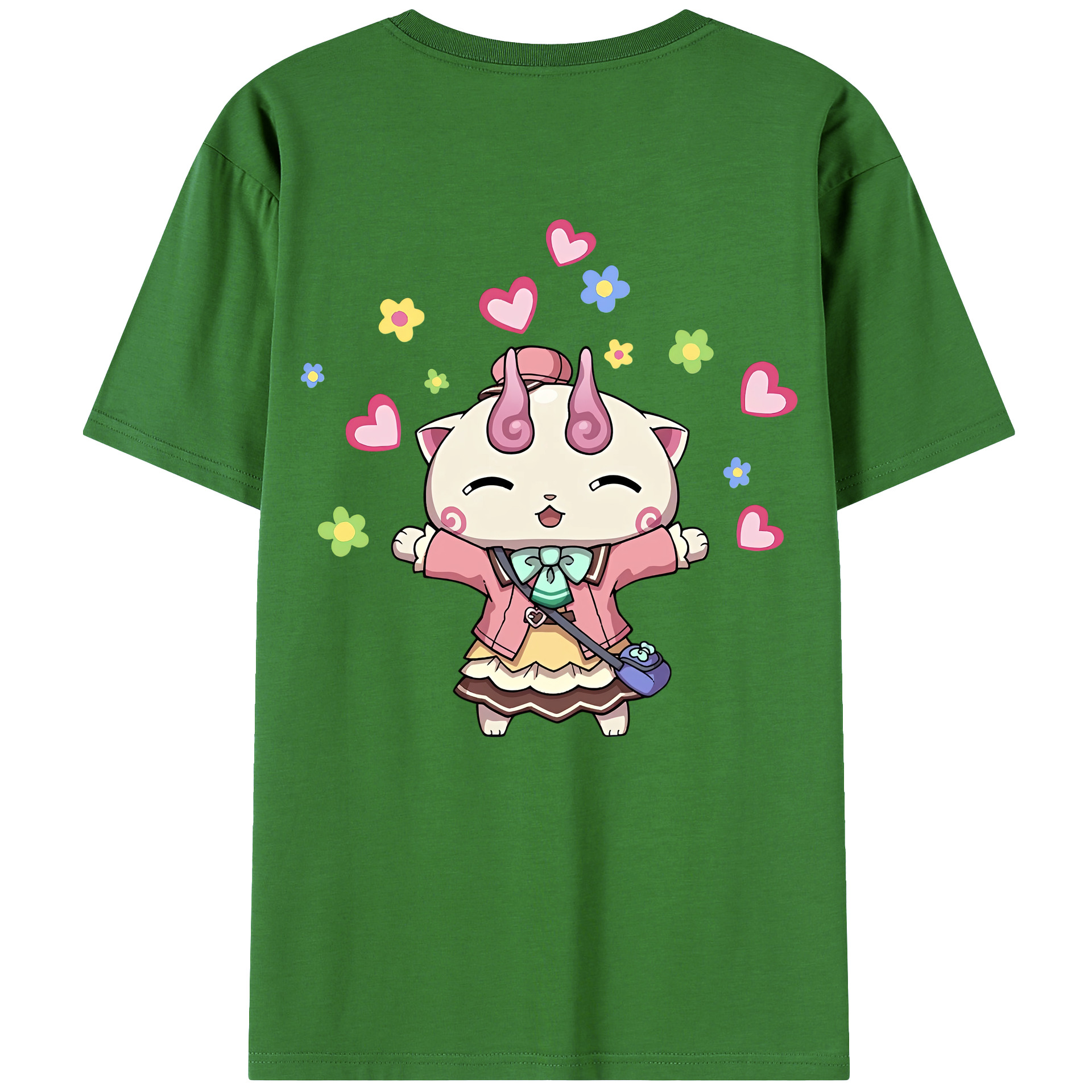 （画像用） 妖怪ウォッチ Yo-kai Watch レディース半袖Tシャツ(バックプリント)